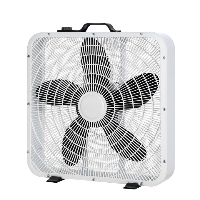 Ventilatore elettrico a scatola elettrica portatile quadrato da 20 pollici per uso domestico 